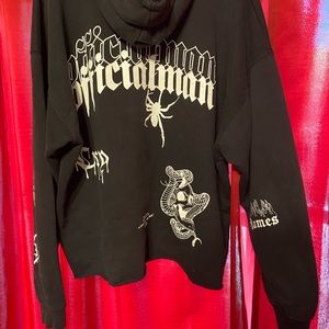 custom cropped hoodie